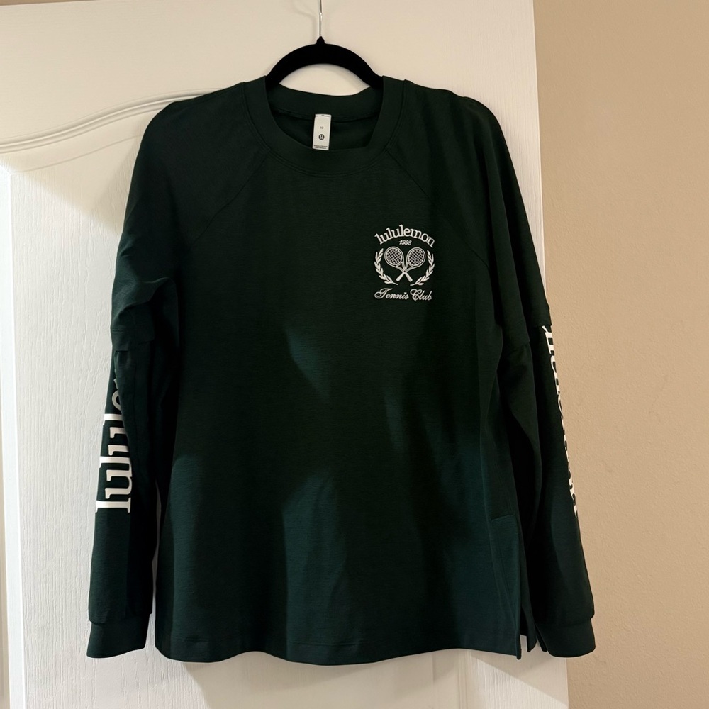 lululemon athletica‎ Dark Green Long Sleeve Tee